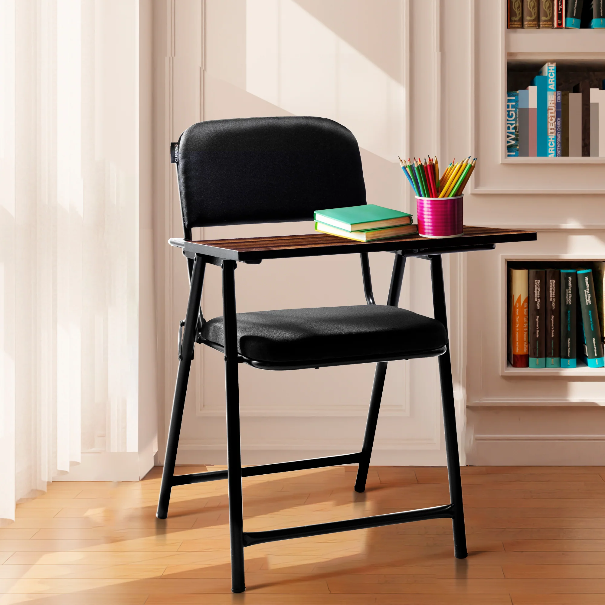 Folding study chair