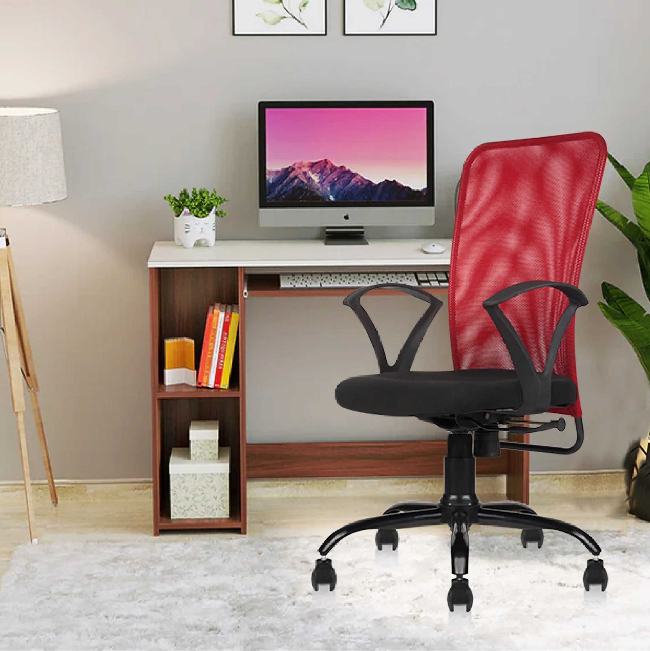 Ohio Sigma High Back Erogonomic Office Chair- Adjustable & Comfortable Mesh Chair with 135° Recline (Black) - Image 6